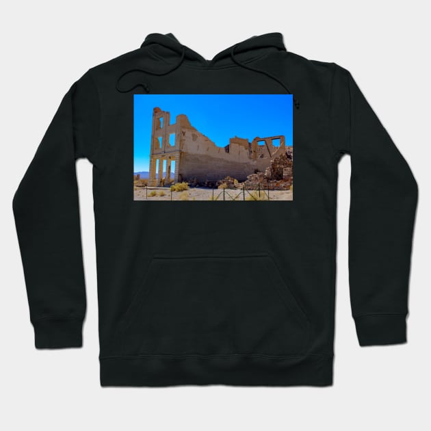 Ghost Town Bank Hoodie by Rob Johnson Photography